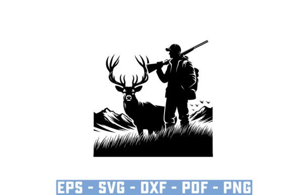 Funny Dad Winter Hunting Silhouette File Review