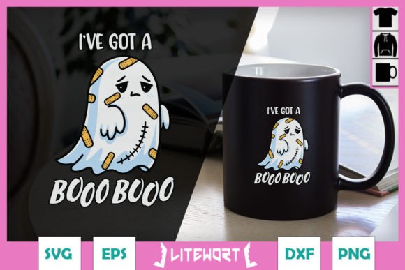 I ve Got a Boo Boo Funny Halloween SVG Review