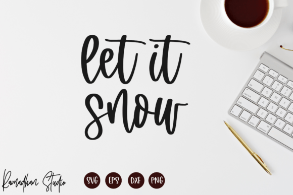 Let It Snow Svg: A Designer's Review for Embroidery