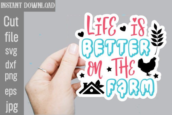 Life is Better on the Farm SVG Stickers Review