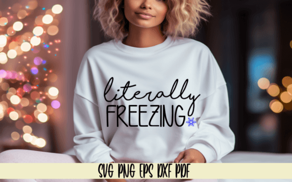 Literally Freezing Snowflake Winter Cold Review