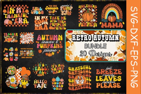 Retro Autumn SVG Bundle: A Designer’s Real-World Embroidery Review