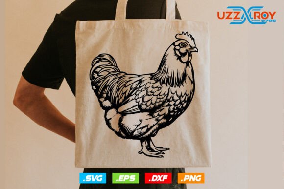 Silkie Chicken Svg, Silkie Hen Svg Review
