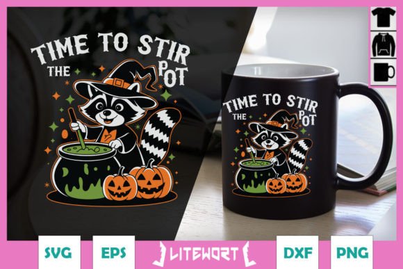 Time to Stir the Pot Funny Halloween SVG Review